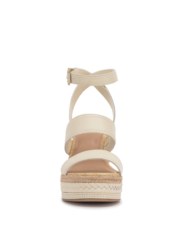 Imagine Vince Camuto Esmia Espadrille Wedge Sandal Panna Creme