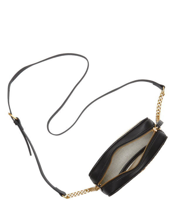 Imagine Vince Camuto Fredi Crossbody Bag Natural/Black