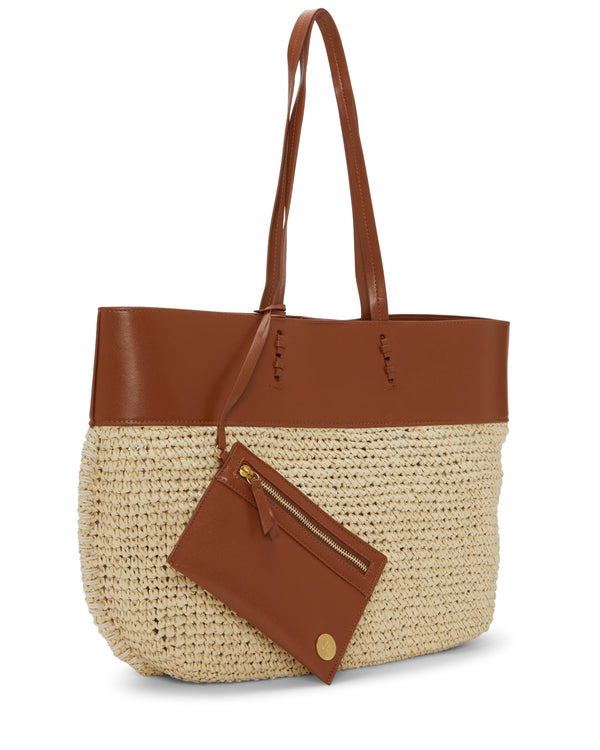Imagine Vince Camuto Fredi Tote Bag Natural/Caramello