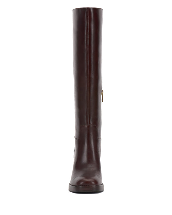 Imagine Vince Camuto Gibi Narrow Calf Knee High Boot Rich Mahogany