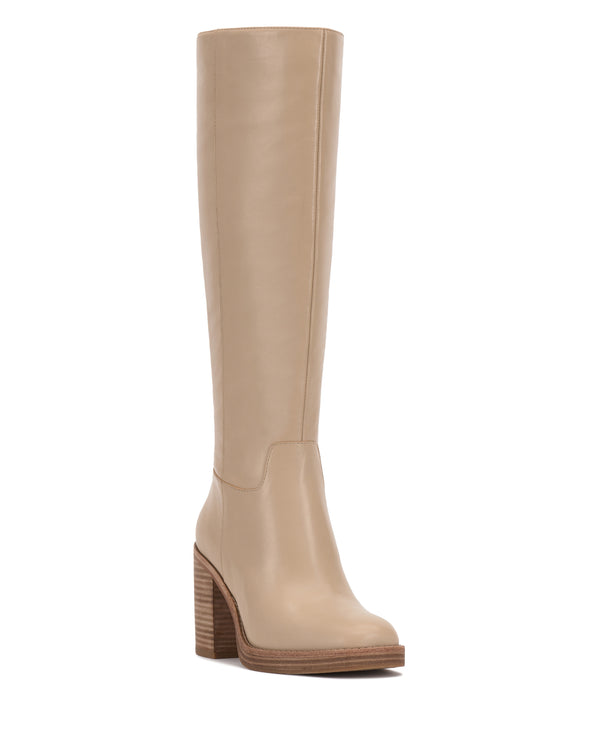 Imagine Vince Camuto Gibi Narrow Calf Knee High Boot Soft Buff
