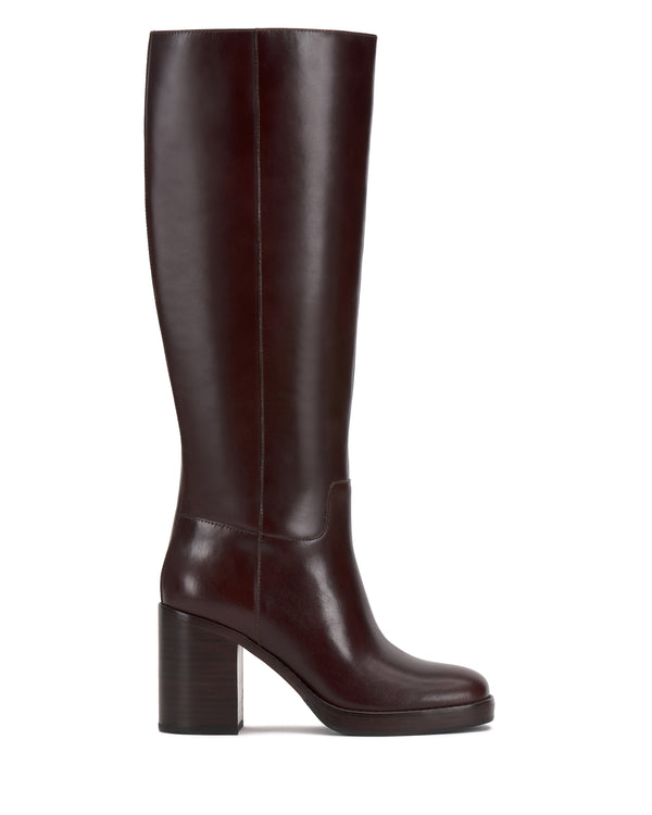 imagine vince camuto Gibi Wide Calf Knee High Boot Rich Mahogany