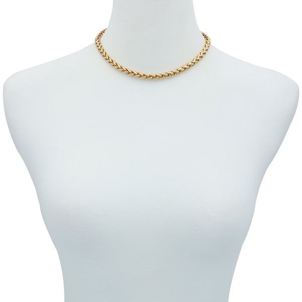 Imagine Vince Camuto Goldtone Cable Chain Necklace Gold Tone