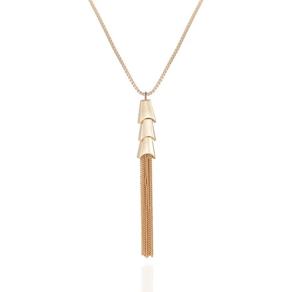 imagine vince camuto Goldtone Long Tassel Chain Necklace Gold Tone