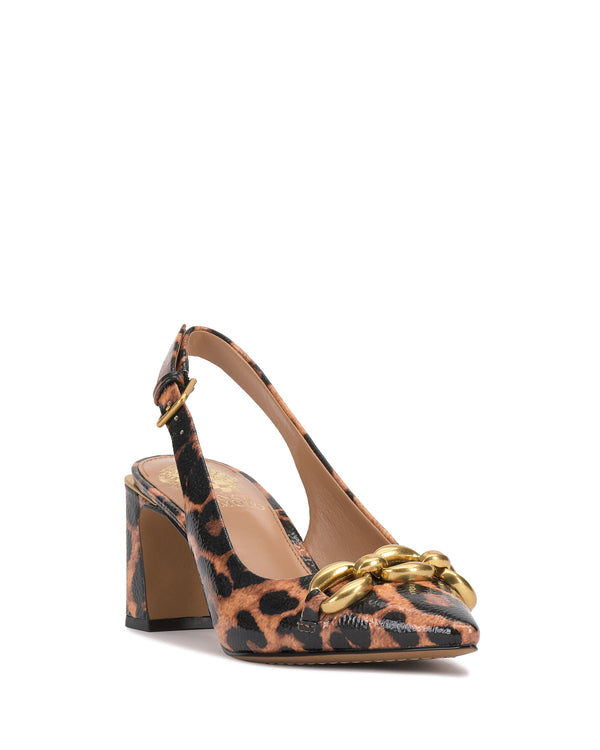 Imagine Vince Camuto Hamden Statement Slingback Black/Natural Multi