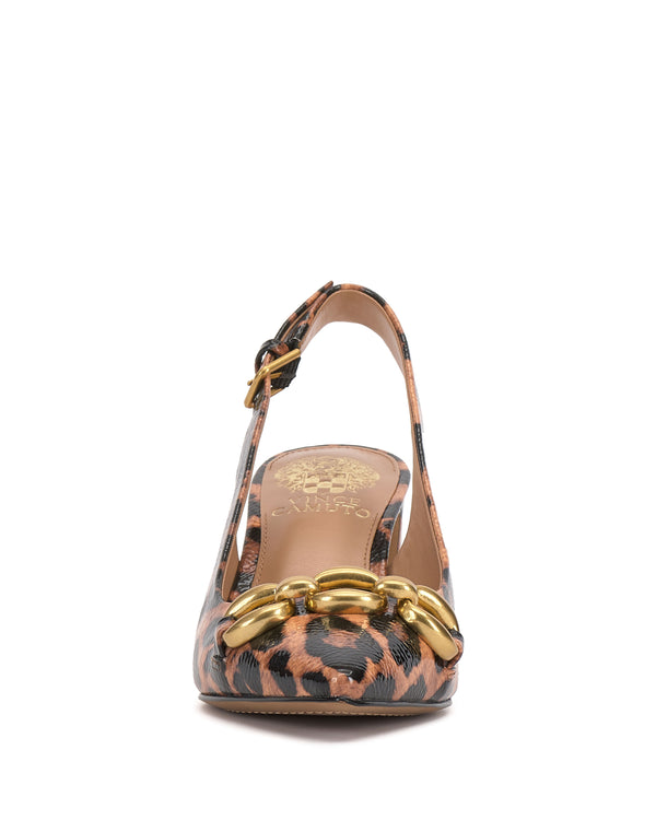 Imagine Vince Camuto Hamden Statement Slingback Black/Natural Multi