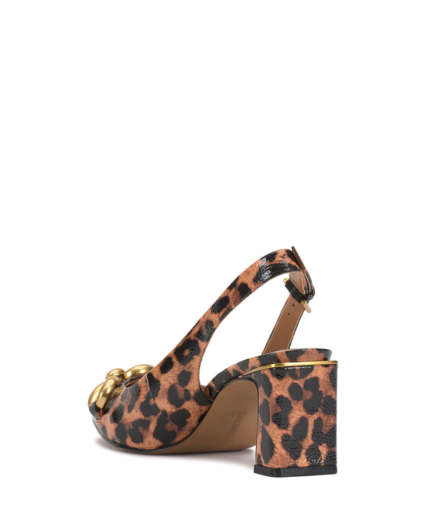 Imagine Vince Camuto Hamden Statement Slingback Black/Natural Multi