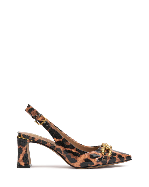 imagine vince camuto Hamden Statement Slingback Black/Natural Multi