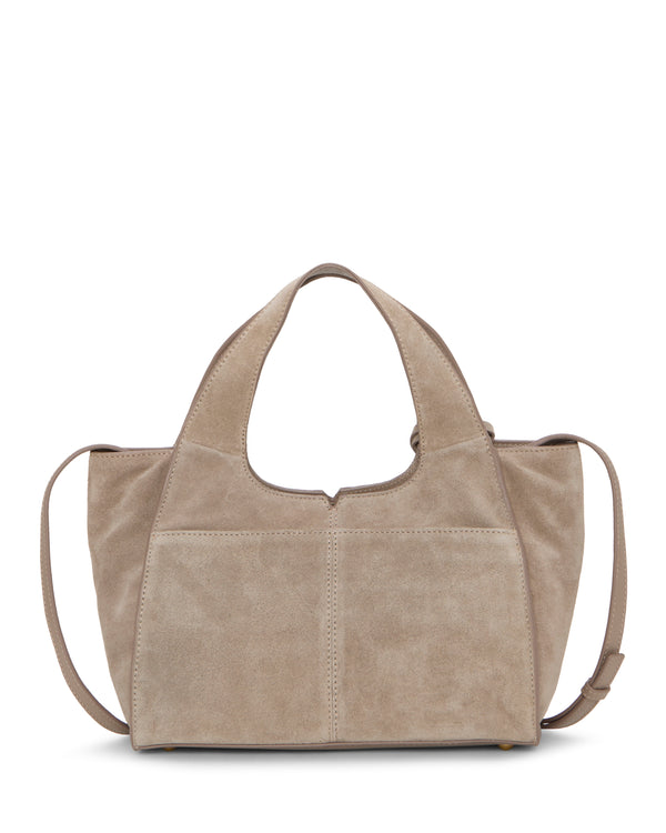 Imagine Vince Camuto Aleah Satchel Bag Dark Taupe