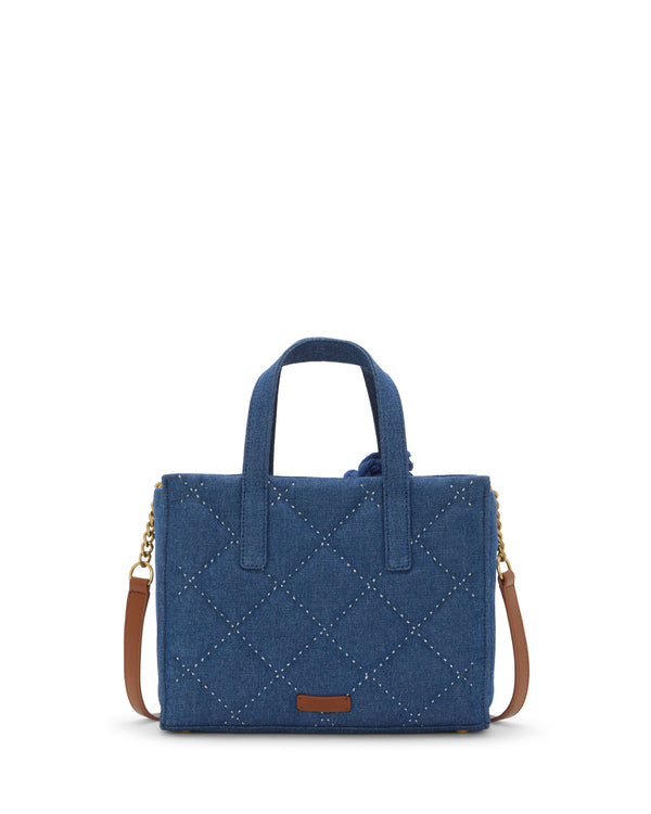 Imagine Vince Camuto Barry Small Tote Bag Denim