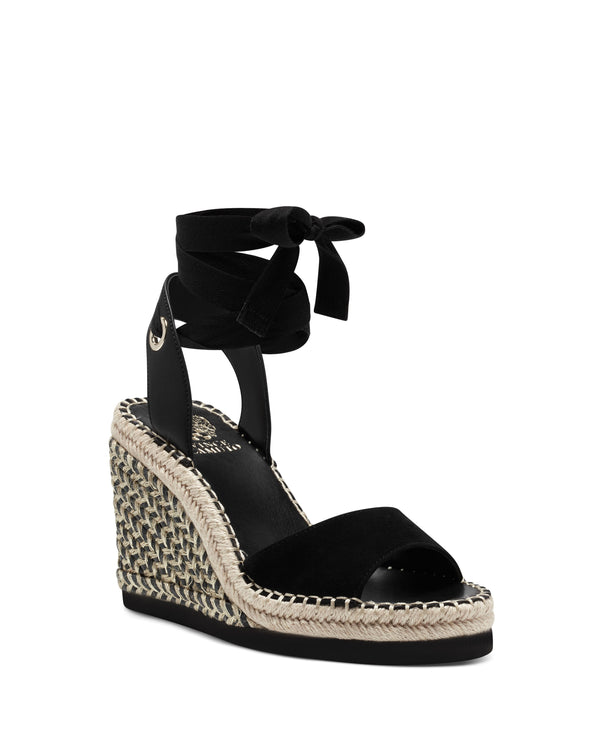 Imagine Vince Camuto Bendsen Wedge Sandal Black
