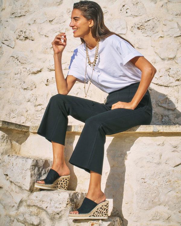 imagine vince camuto Brissia Wedge Mule Black