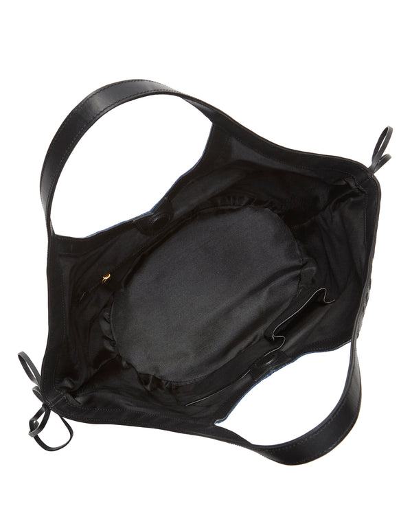 Imagine Vince Camuto Cryss Tote Bag Denim Black