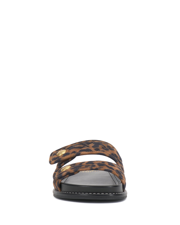 Imagine Vince Camuto Graysin Quilted Slide Camel