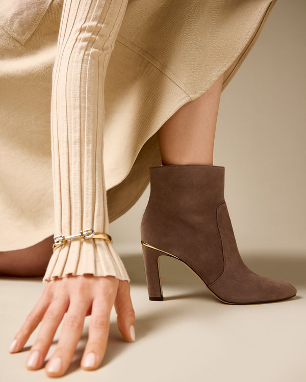 imagine vince camuto Greer Bootie Toasted Taupe