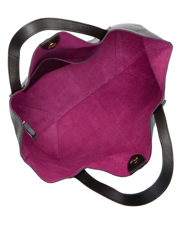 Imagine Vince Camuto Jenna Tote Bag Black Pink