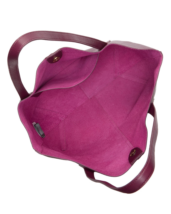 Imagine Vince Camuto Jenna Tote Bag Wineberry/Pink