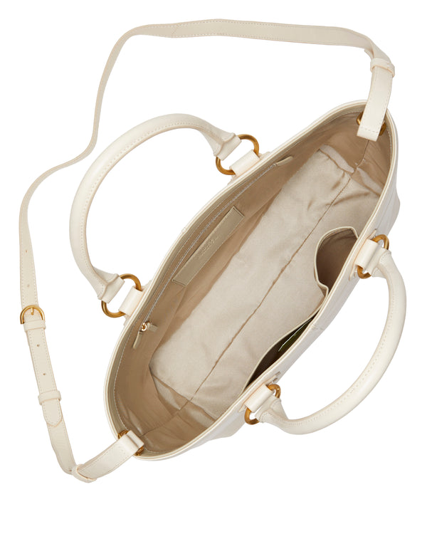 Imagine Vince Camuto Liann Tote Bag Warm Vanilla