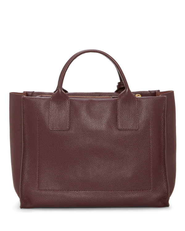 Imagine Vince Camuto Lorla Satchel Bag Red Currant