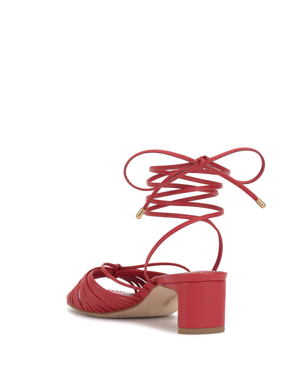 Imagine Vince Camuto Lory Kitten Heel Sandal Salsa