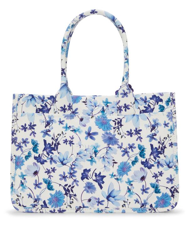 Imagine Vince Camuto Orla Tote Bag Trellis Blue