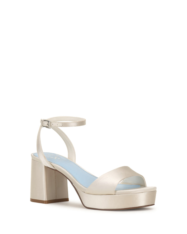 Imagine Vince Camuto Pendreya Platform Sandal Milk