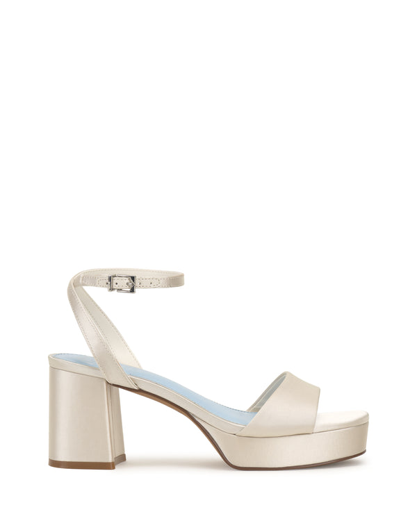 imagine vince camuto Pendreya Platform Sandal Milk