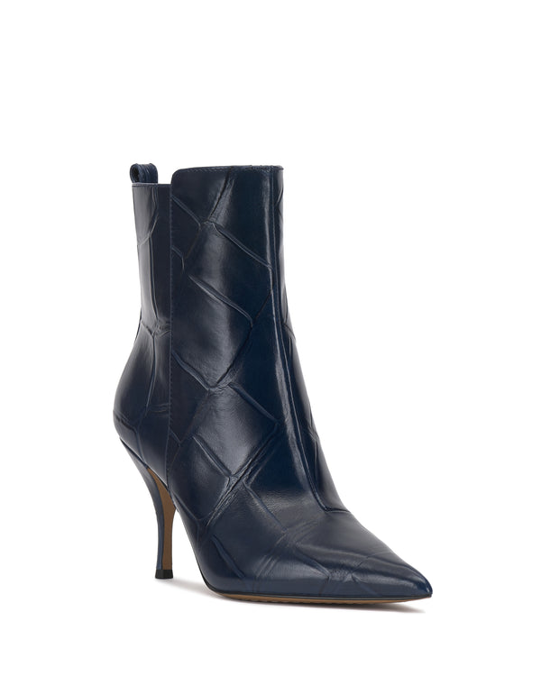 Imagine Vince Camuto Poise Ankle Bootie Deep Navy