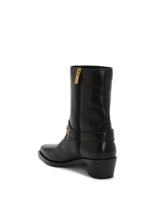 Imagine Vince Camuto Roista Moto Bootie Black