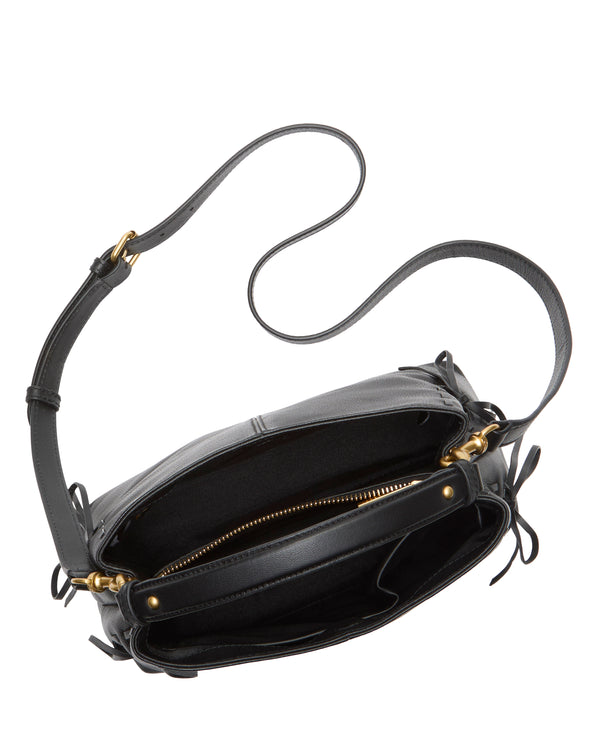 Imagine Vince Camuto Sabra Satchel Bag Black