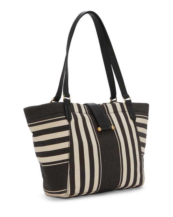 Imagine Vince Camuto Selah Tote Bag Black Stripe