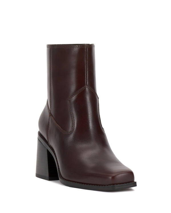 Imagine Vince Camuto Sybren Bootie Rich Mahogany