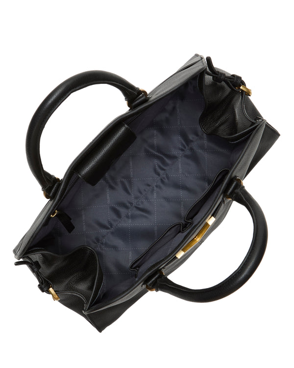 Imagine Vince Camuto Tasha Satchel Bag Black