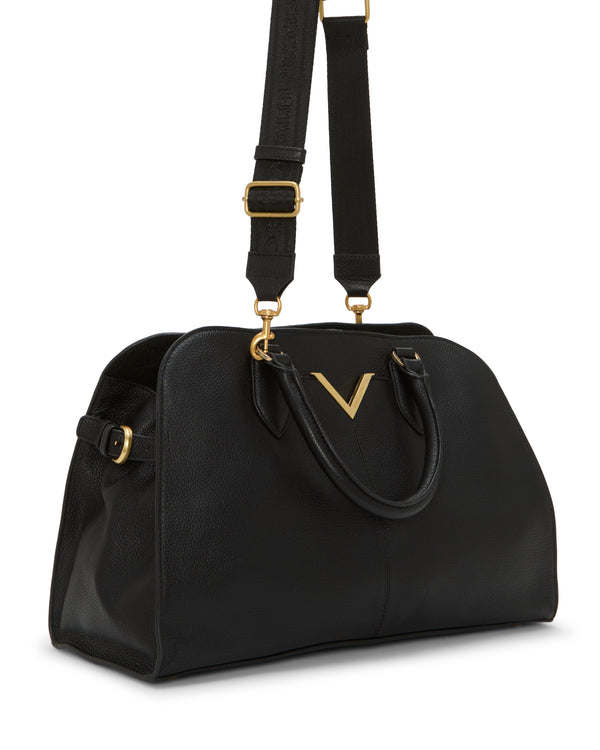 Imagine Vince Camuto Tasha Satchel Bag Black
