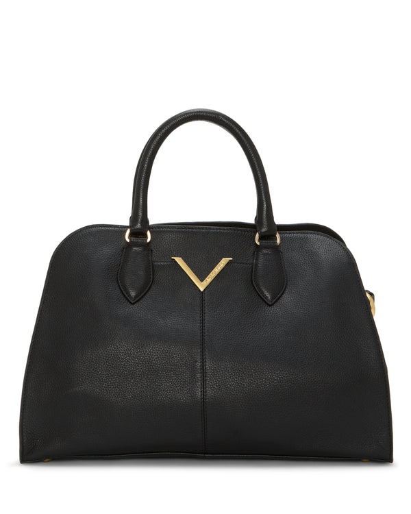 imagine vince camuto Tasha Satchel Bag Black
