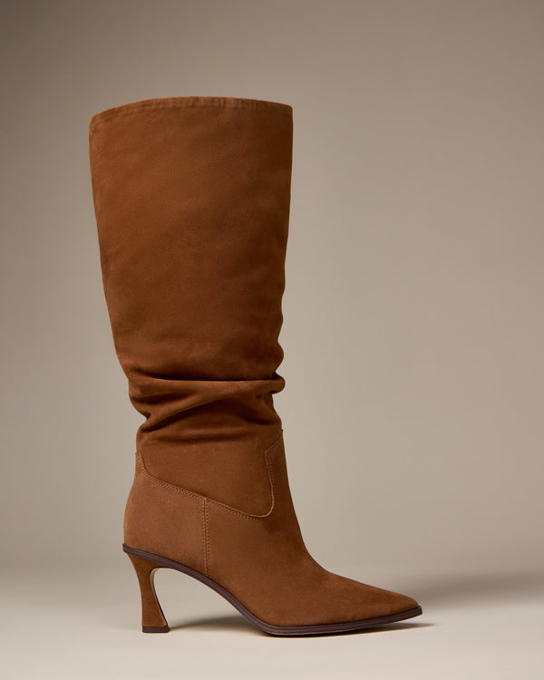 imagine vince camuto Kindre Extra Wide Calf Slouchy Knee High Boot Burnt Sugar