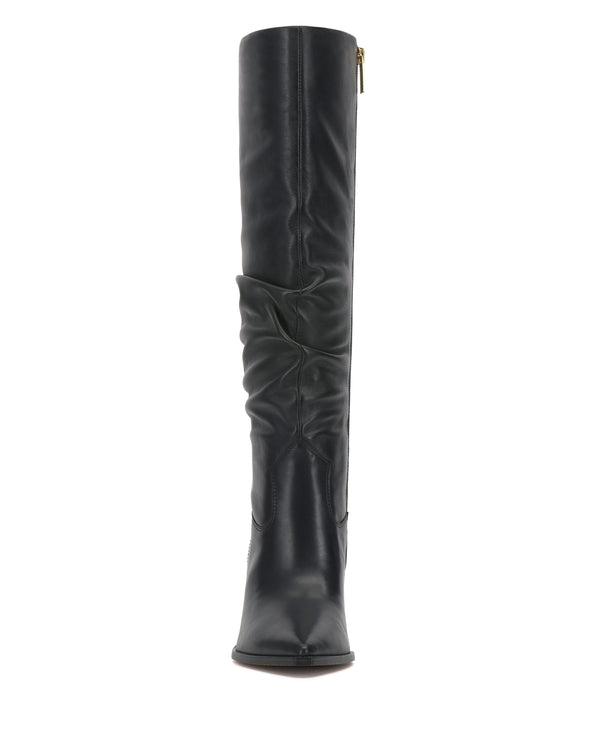 Imagine Vince Camuto Kindre Wide Calf Slouchy Knee High Boot Black