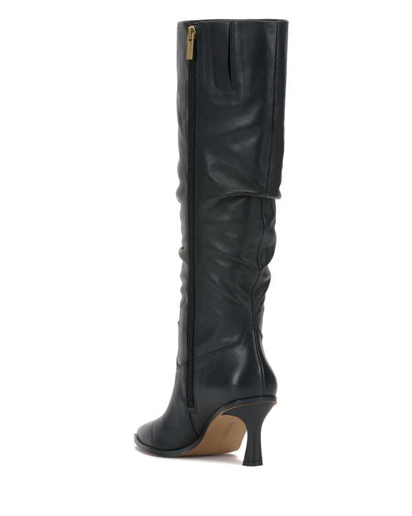 Imagine Vince Camuto Kindre Wide Calf Slouchy Knee High Boot Black