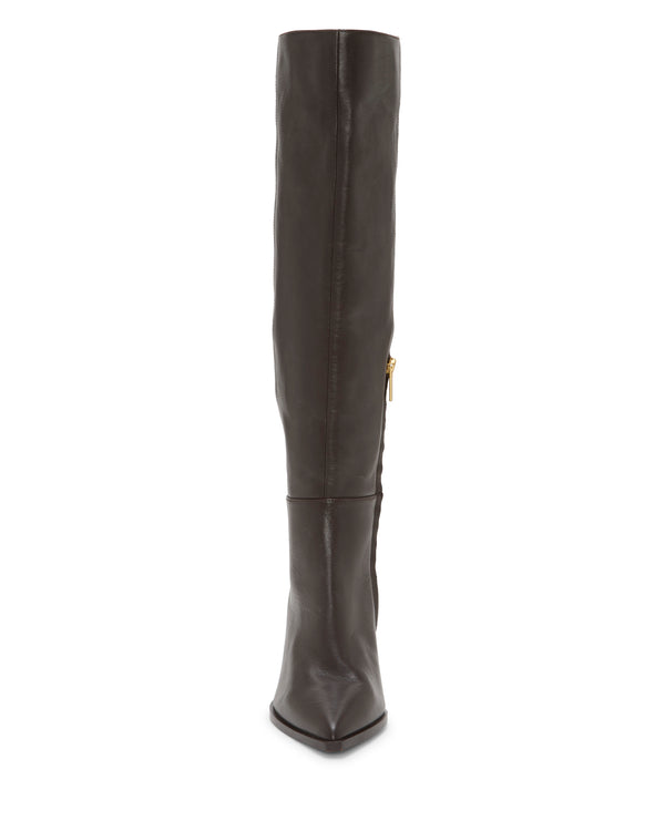Imagine Vince Camuto Lilibet Wide Calf Knee High Boot Brownie