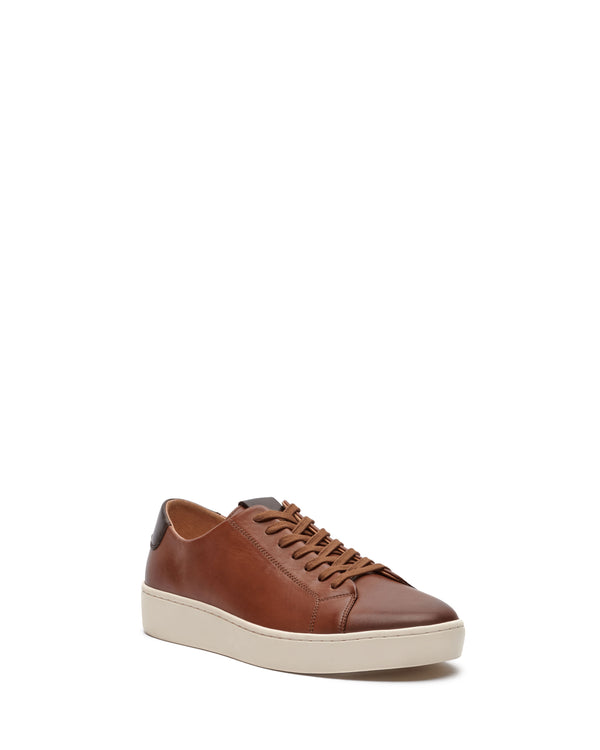 Imagine Vince Camuto Men's Hallman Casual Sneaker Cognac