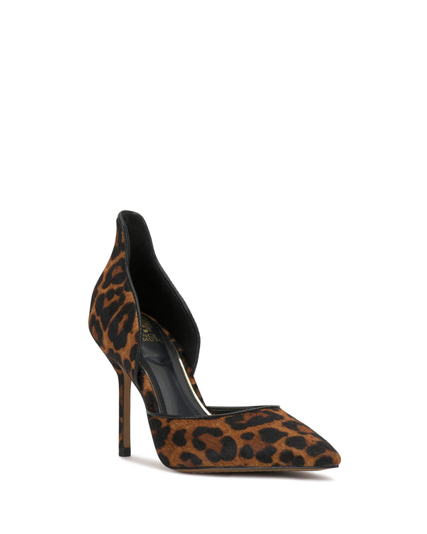 Imagine Vince Camuto Mirea D'Orsay Pump Camel/Black