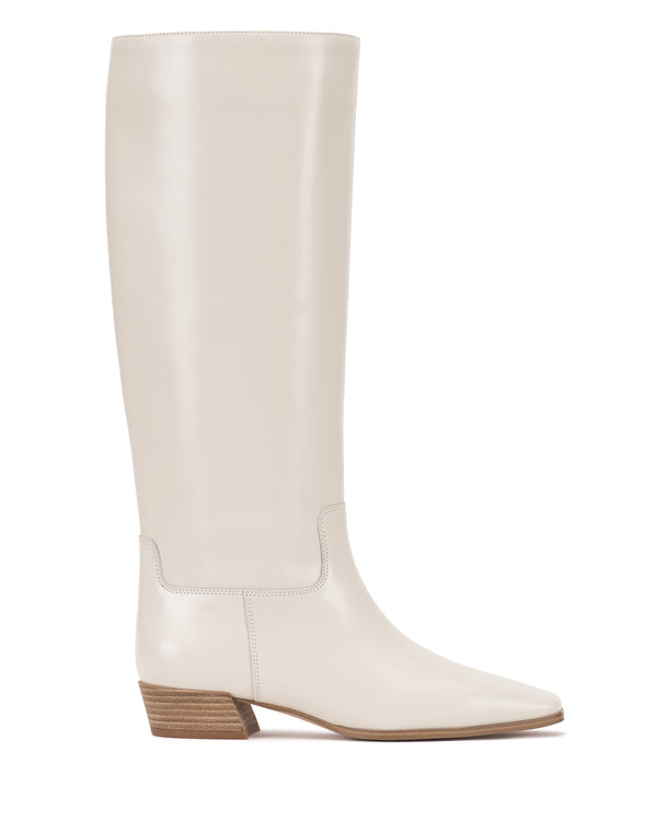 imagine vince camuto Pavla Wide Calf Knee High Boot Coconut Cream