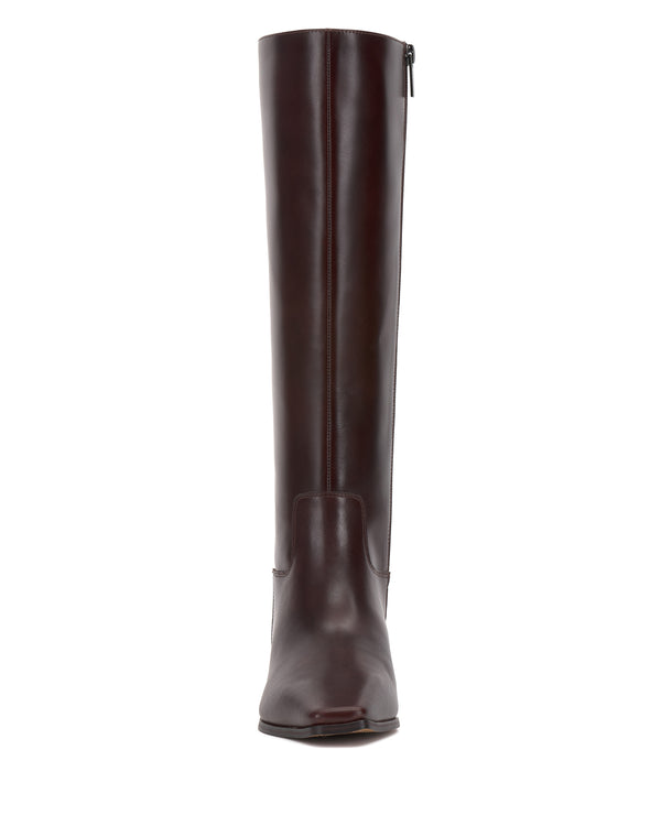 Imagine Vince Camuto Pavla Wide Calf Knee High Boot Rich Mahogany