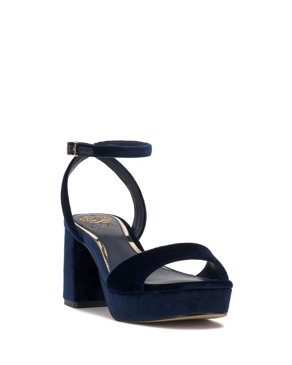 Imagine Vince Camuto Pendreya Platform Sandal Deep Navy