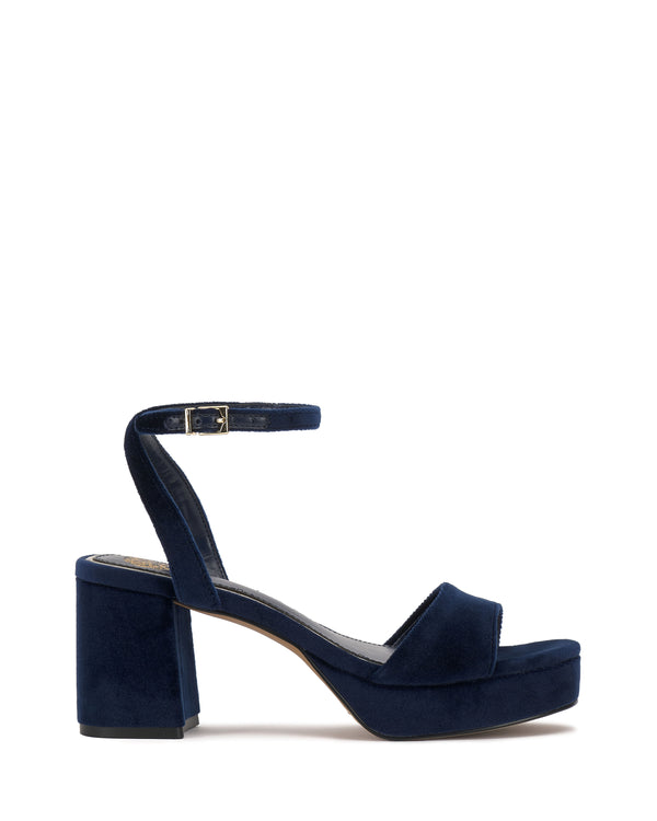 imagine vince camuto Pendreya Platform Sandal Deep Navy