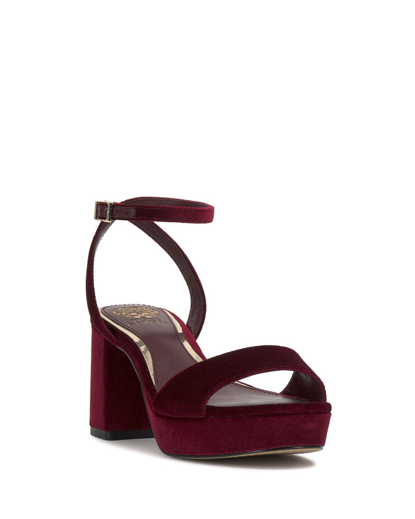 Imagine Vince Camuto Pendreya Platform Sandal Petit Sirah