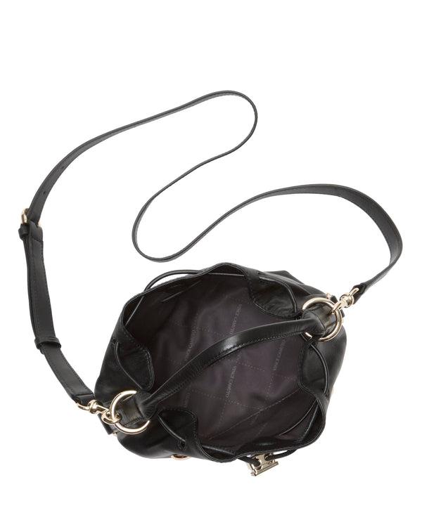 Imagine Vince Camuto Pippa Studded Bucket Bag Black Stud