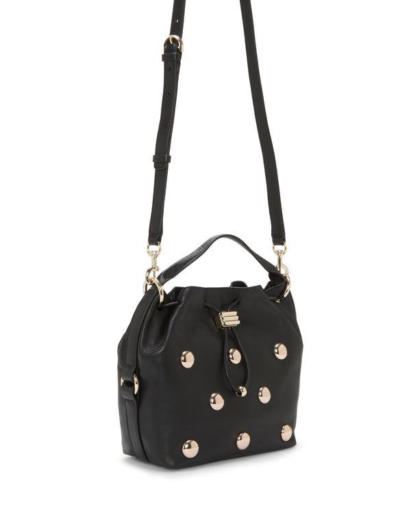 Imagine Vince Camuto Pippa Studded Bucket Bag Black Stud