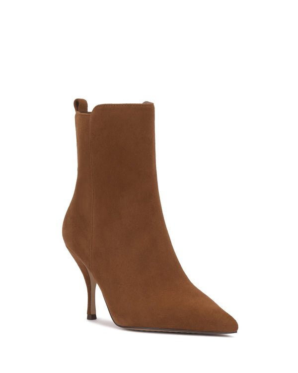 Imagine Vince Camuto Poise Ankle Bootie Burnt Sugar