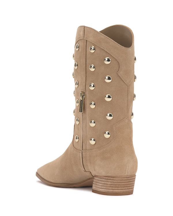 Imagine Vince Camuto Prilie Studded Bootie Tortilla